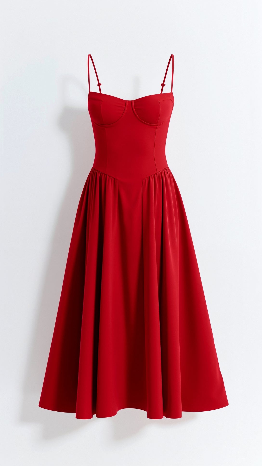 Odette Corset Midi Dress