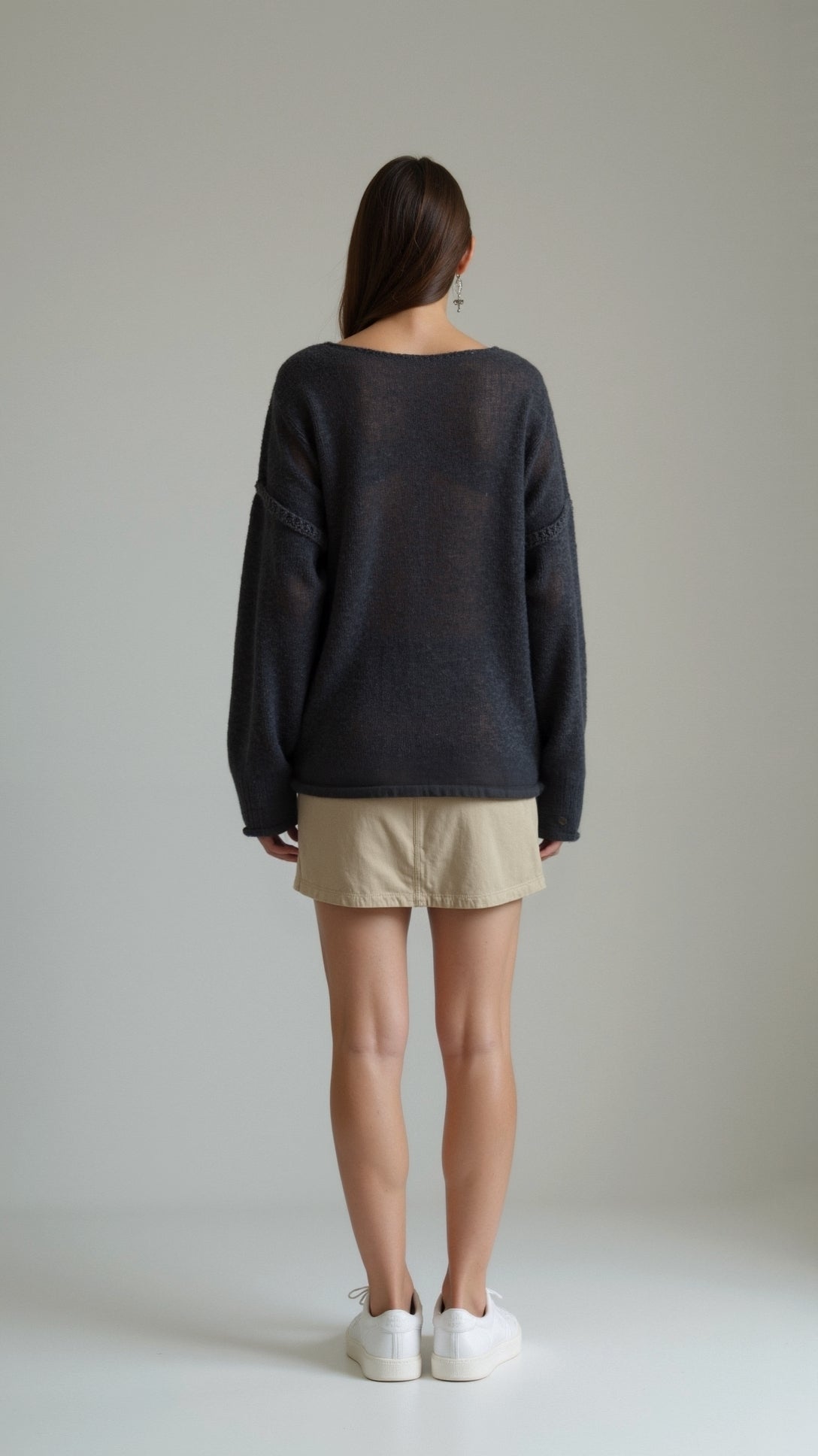 Oversized Pam Knit Top for a Casual and Trendy Style