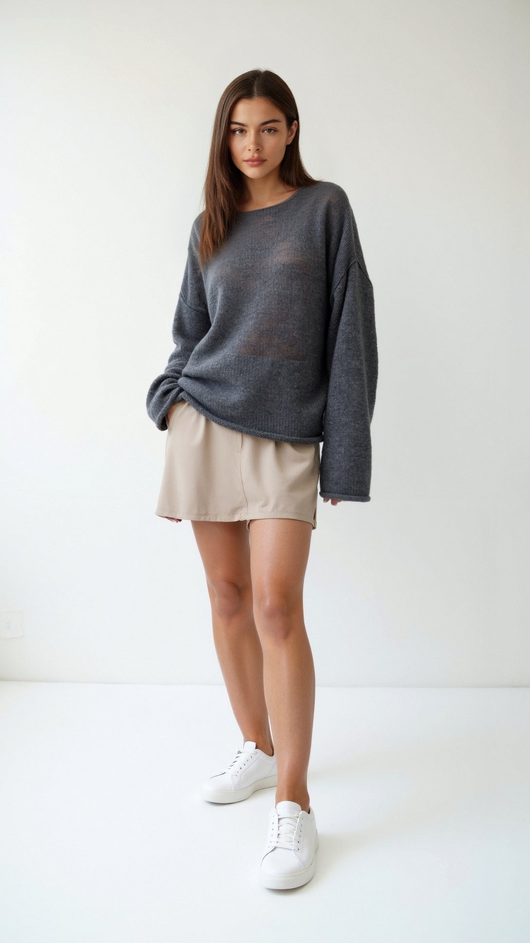 Oversized Pam Knit Top for a Casual and Trendy Style