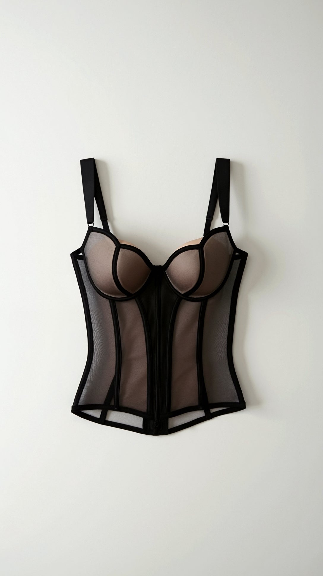 Top Court Penelope Elegant Corset Crop Top