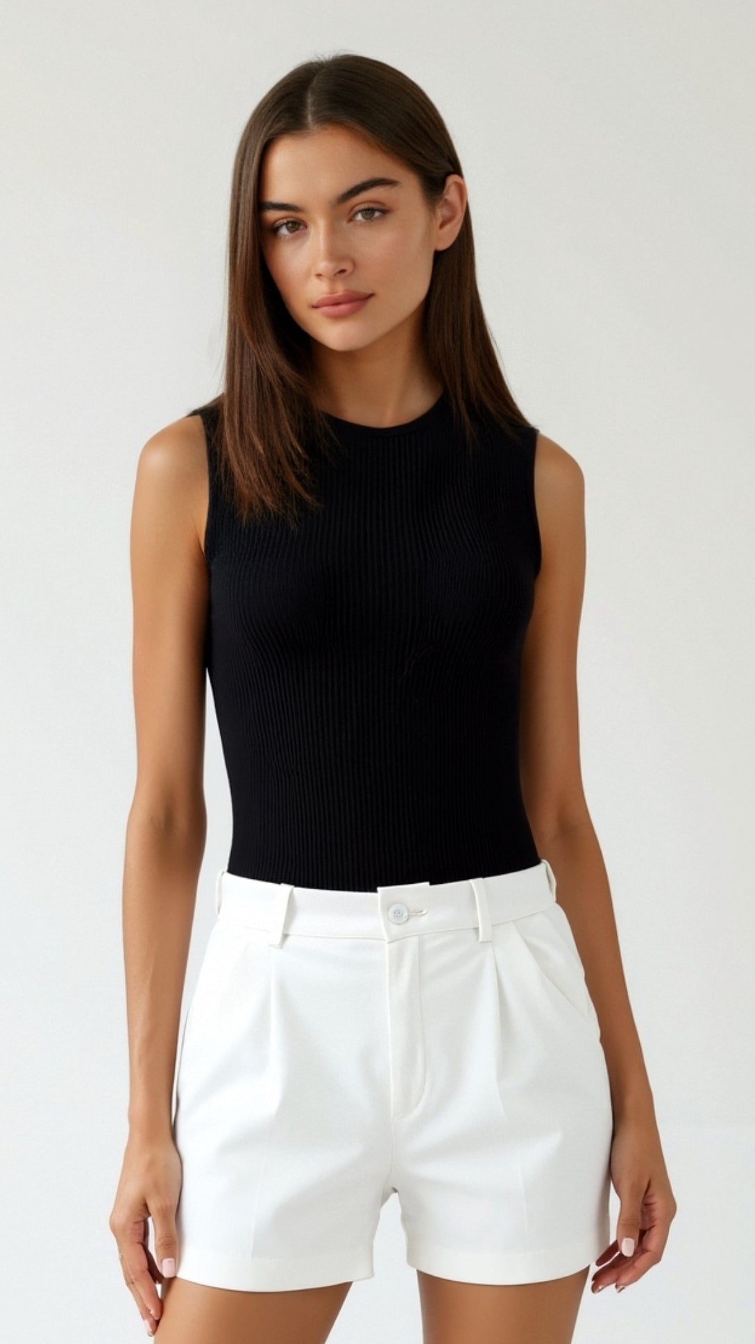 Refined and Comfortable Striped Tank Top for an Elegant Style