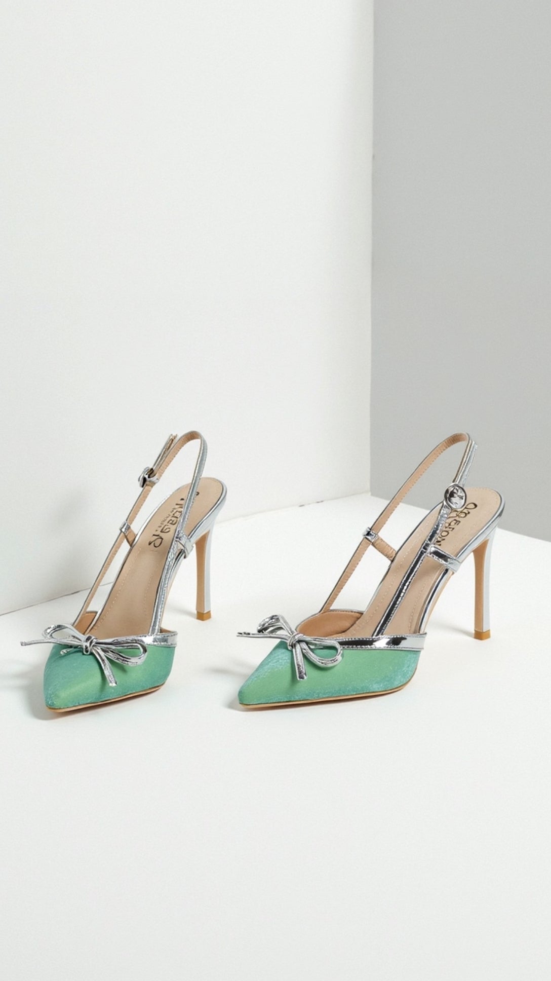 Rebecca Satin Bow Designed Court Heels for Elegant Every Step