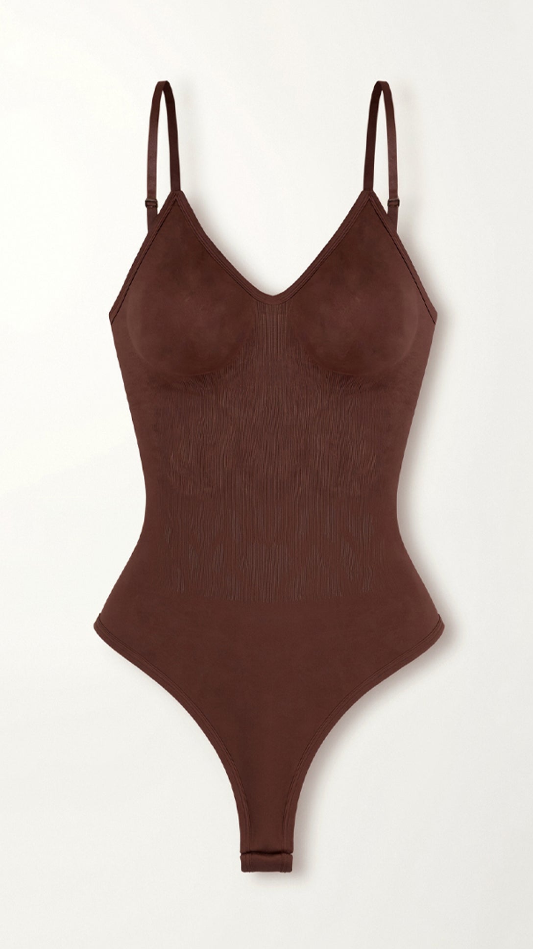 Seamless Low-Back Body Suit Perfectly Fitting the Body