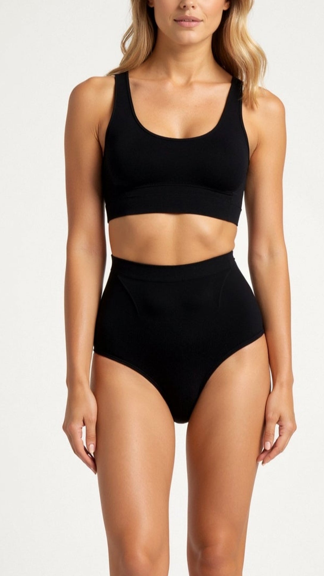 Mid-rise Seamless Shaping Culottes for Perfect Support