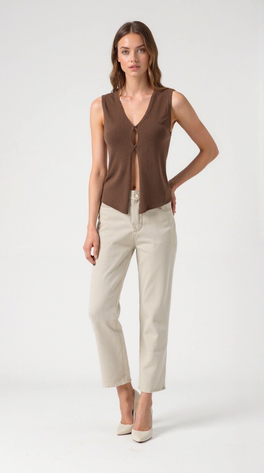 Sharon Knitted Vest Top