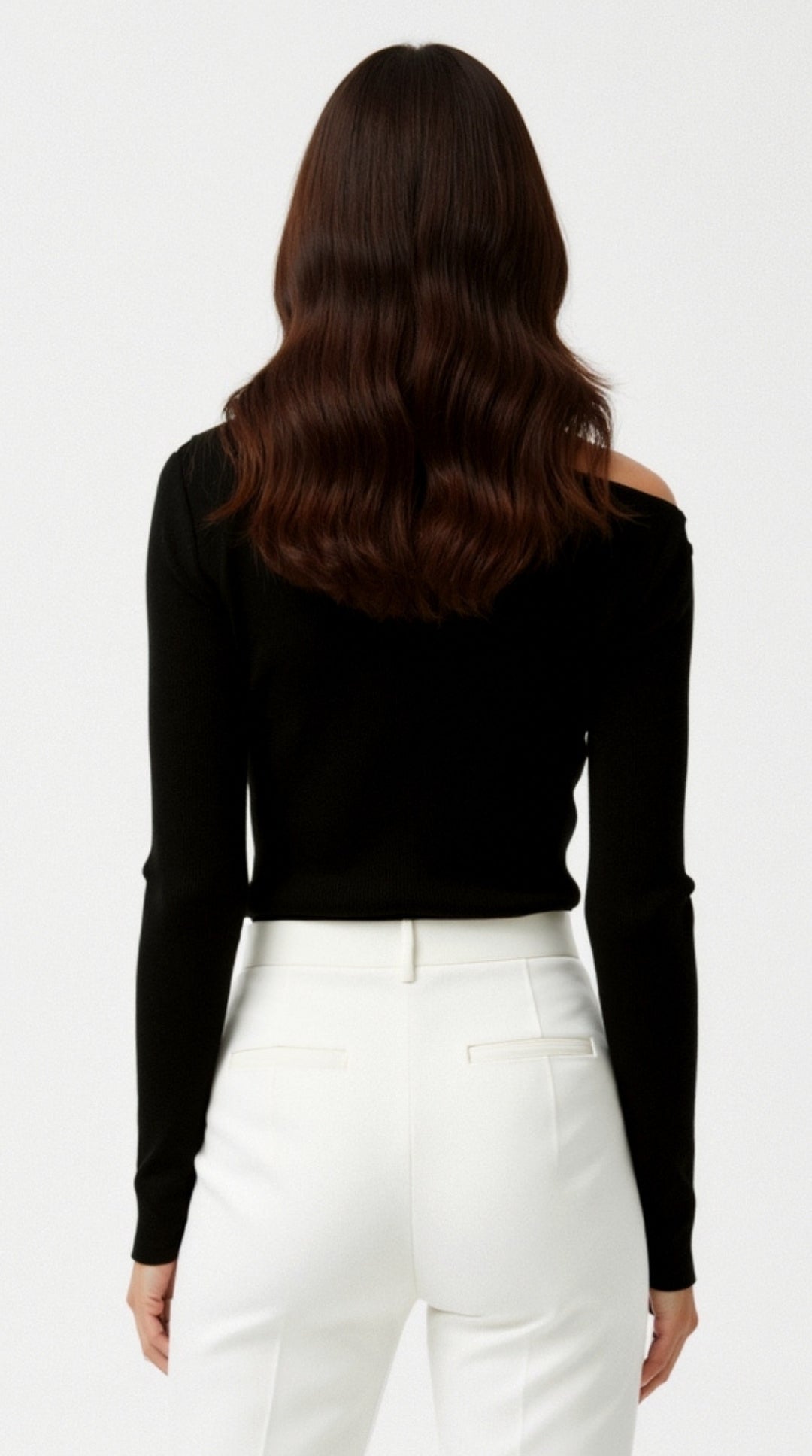 Shirley Asymmetric Knit Top