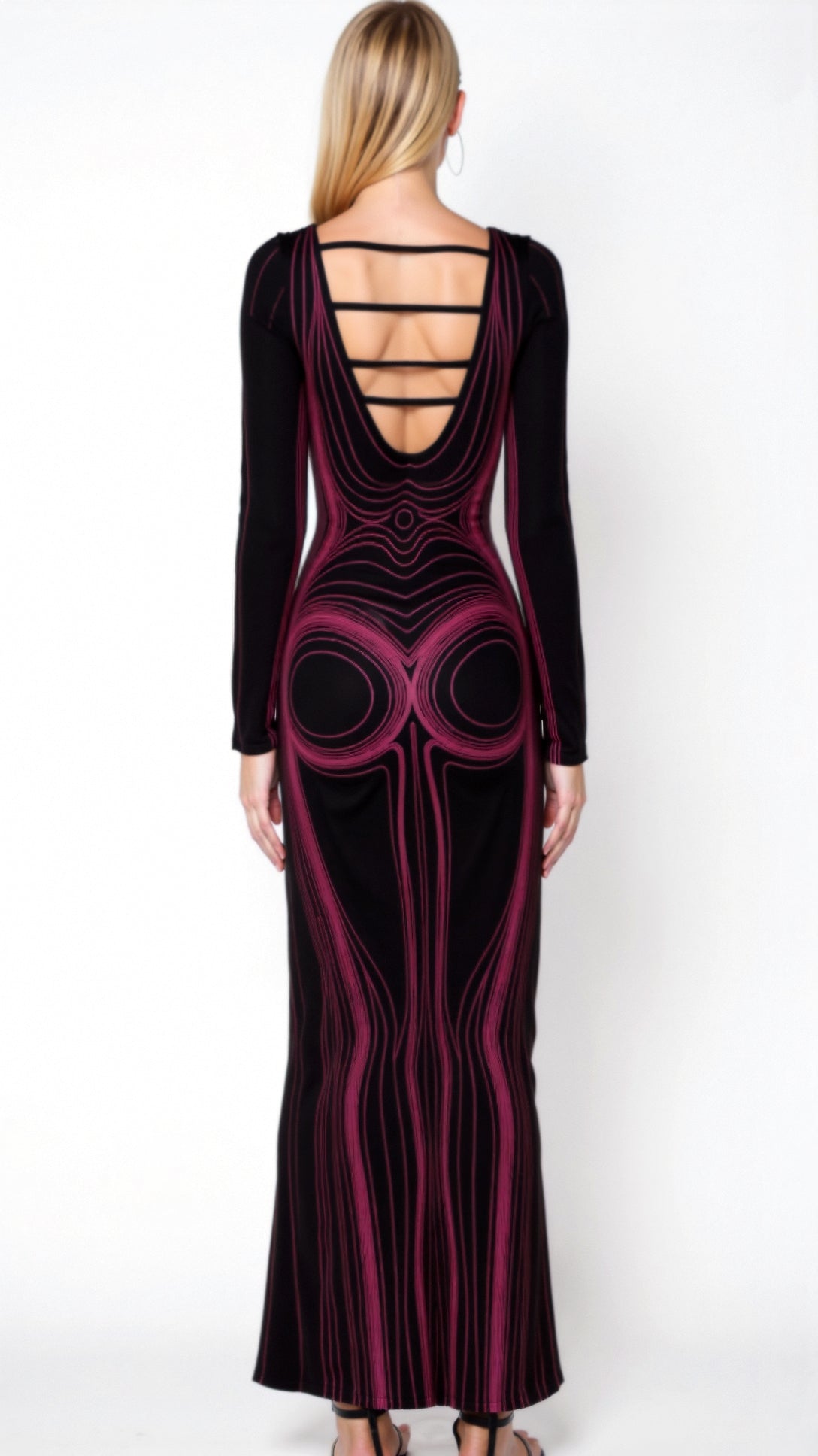 Xiomara Slim Maxi Dress for an Elegant and Sophisticated Look